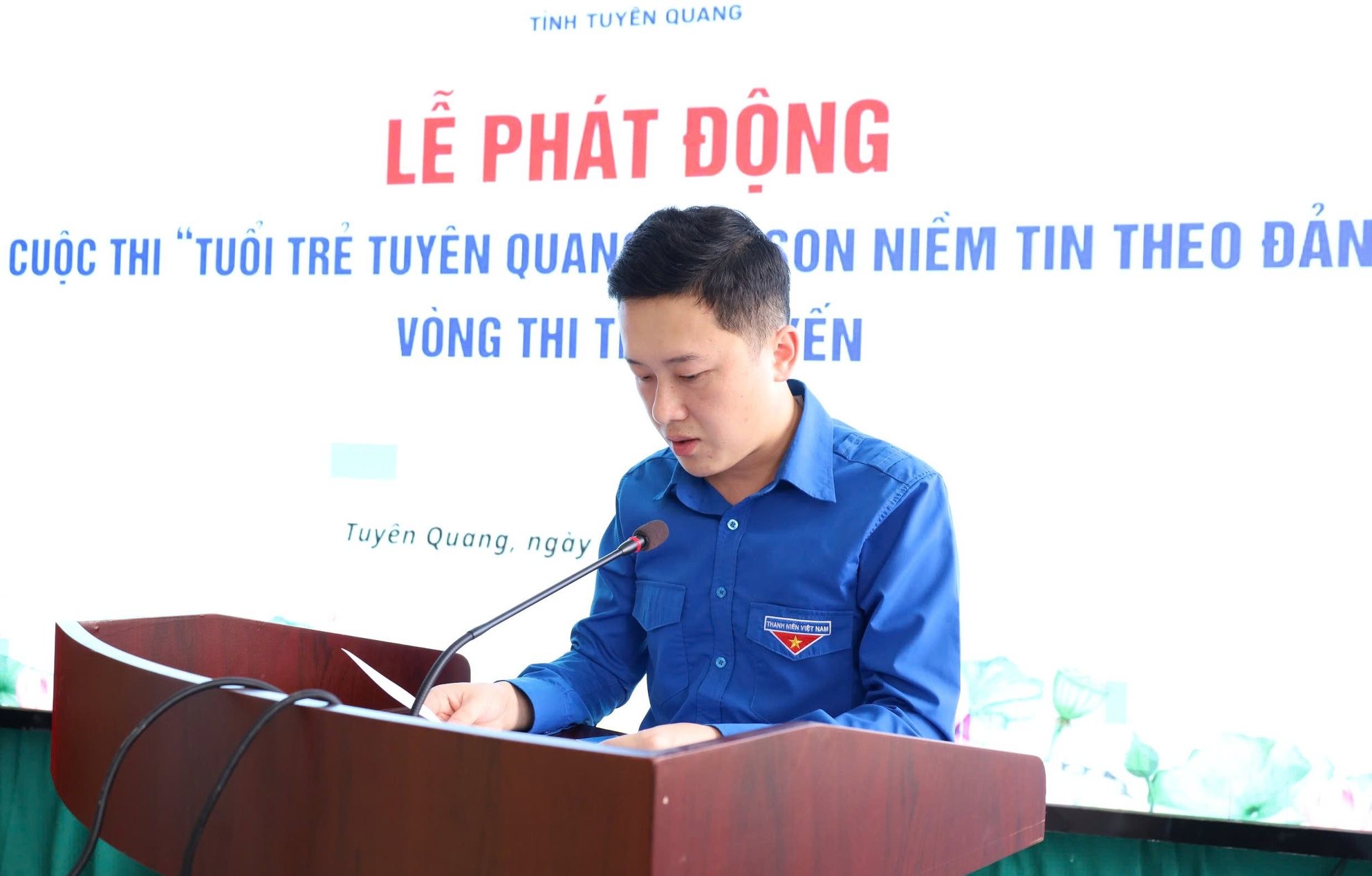 Phát động cuộc thi “Tuổi trẻ Tuyên Quang sắt son niềm tin theo Đảng”