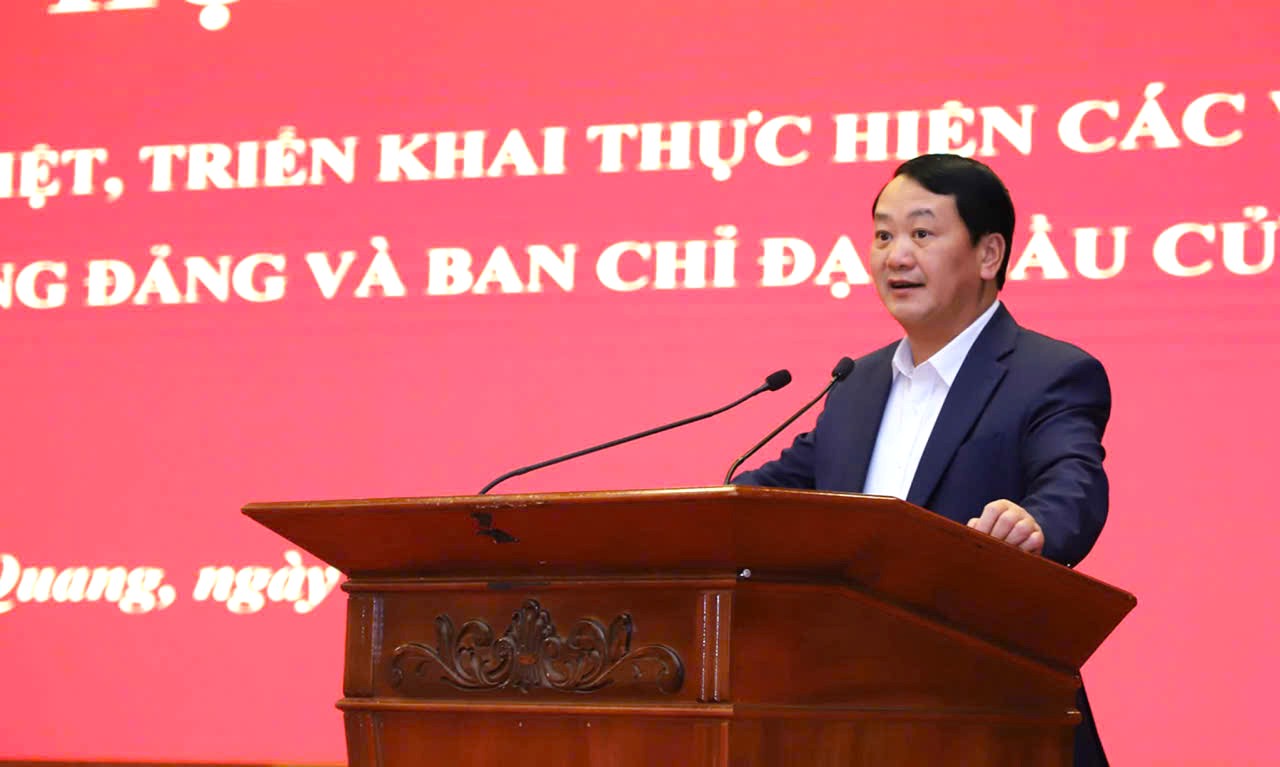 Tỉnh ủy Tuyên Quang tổ chức Hội nghị học tập, quán triệt và triển khai thực hiện các văn bản của Trung ương Đảng và Ban Chỉ đạo bầu cử tỉnh