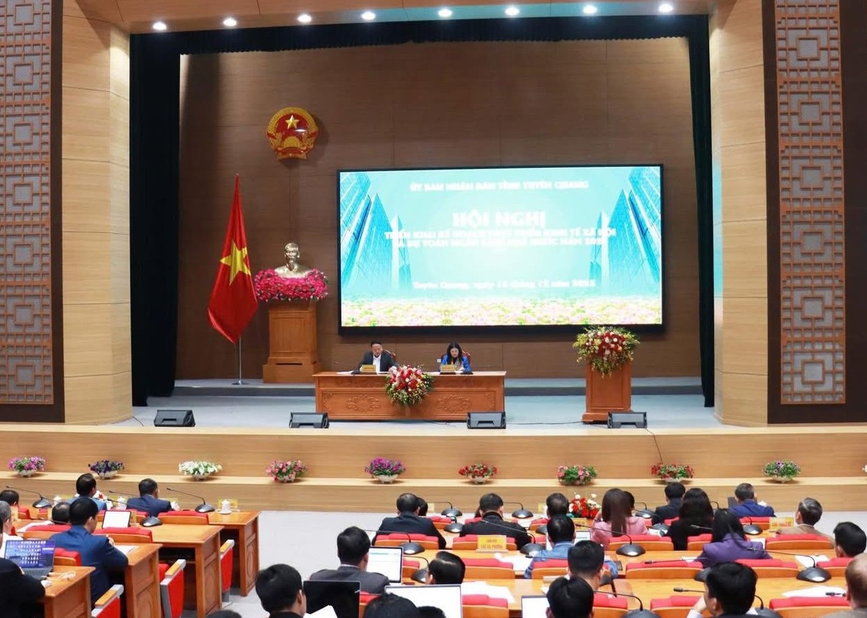 Tuyên Quang triển khai Kế hoạch phát triển kinh tế - xã hội và dự toán ngân sách nhà nước năm 2026