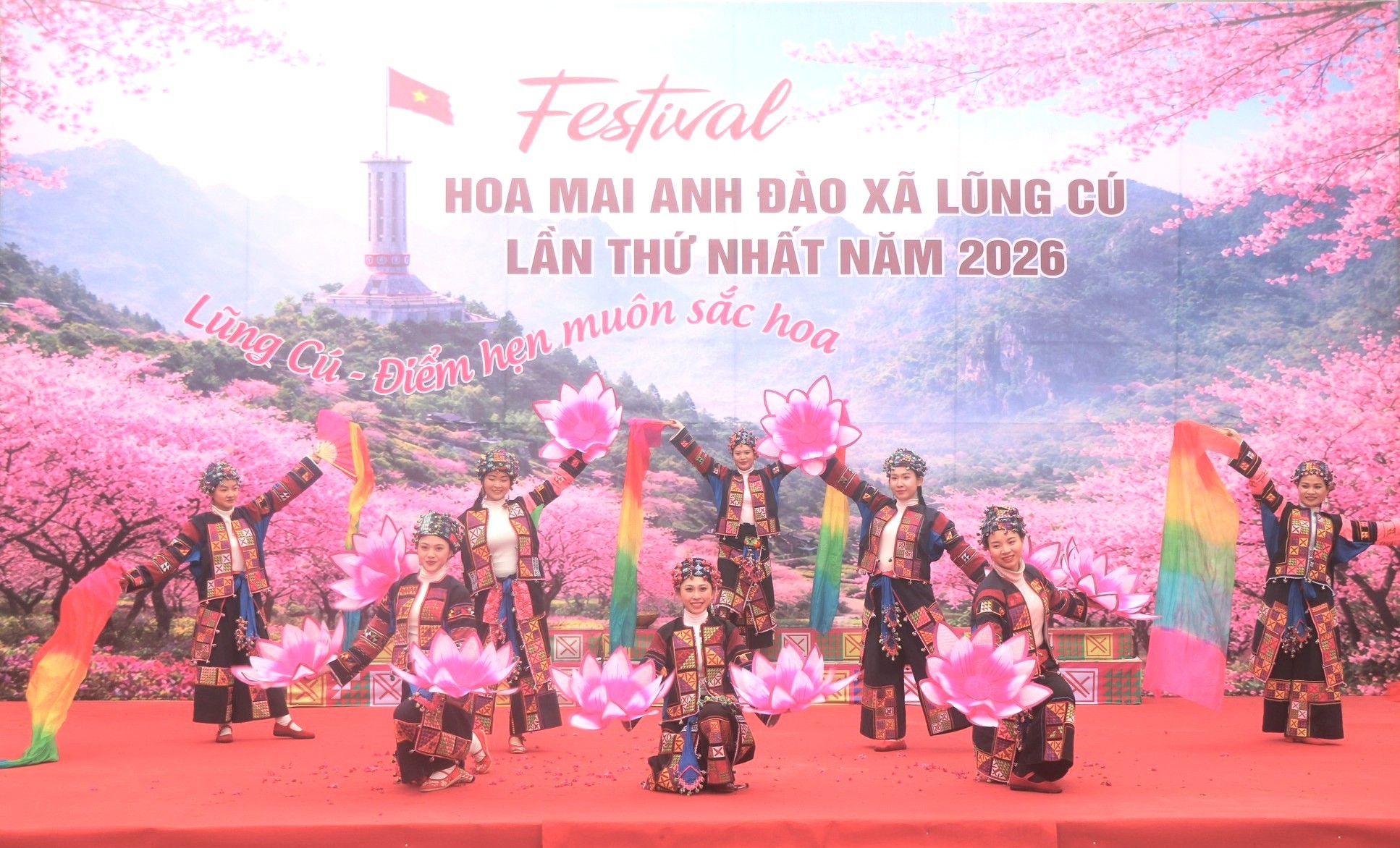 Festival Hoa Mai Anh Đào Lũng Cú lần thứ I năm 2026: Tôn vinh sắc xuân vùng cực Bắc