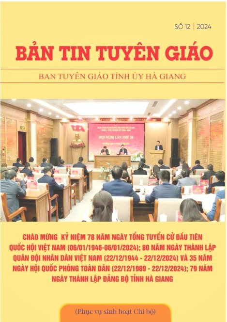 Bản tin Tuyên giáo Số 12 - Năm 2024
